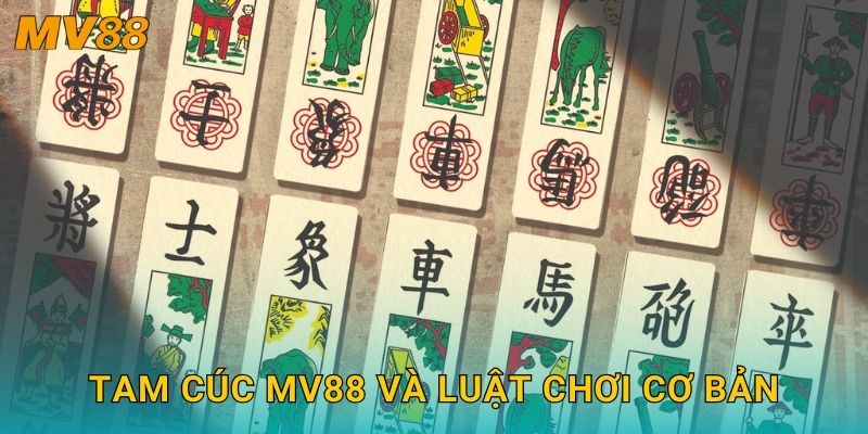 Tam Cúc dân gian MV88 mang lại sự kịch tính nhẹ nhàng thú vị 2 Tam Cúc MV88 và luật chơi cơ bản